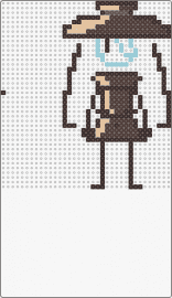 airy bead pattern - airy,one,bravely default,character,video game,brown