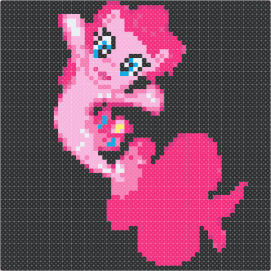 Pinkie pie - black,pink