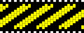 caution tape multistitch cuff :3 - caution,warning,diagonal,stripes,danger,cuff,yellow,black