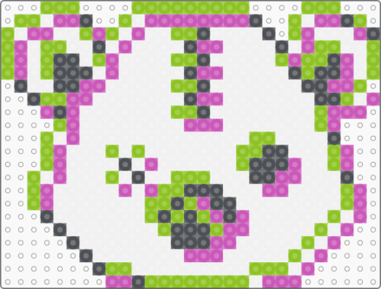 lvl up bear - level up,teddy,bear,trippy,dj,animal,music,white,green,pink