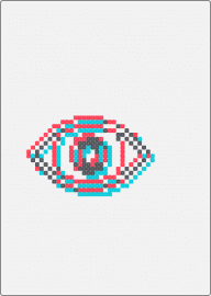 eyeee - eye,3d,trippy,hypnotic,blurry,light blue,gray