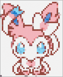 Sylveon - sylveon,pokemon,character,cute,gaming,pink,white