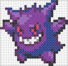 small gengar - gengar,pokemon,character,evolution,gaming,purple