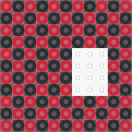 base - checkered,base,simple,red,black