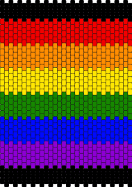 rainbow design idk - rainbow,panel