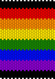 rainbow design idk - rainbow,panel