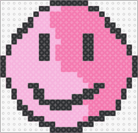 Pink Smiley - smiley,face,simple,pink