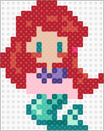 Disney Princess 2 - ariel,little mermaid,princess,disney,character,movie,red,teal