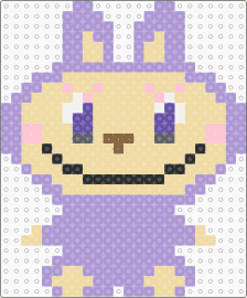 Labubu 13 - labubu,monster,bunny,plush,character,toy,creepy,purple,tan