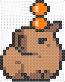 Capybara 1 - capybara,animal,cute,tan,brown,orange