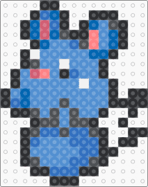 Azurill Box Sprite - blue,light blue
