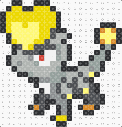 Jangmo-o Box Sprite - beige, gray, yellow