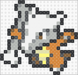 Marowak Box Sprite - marowak,pokemon,gray,orange,beige