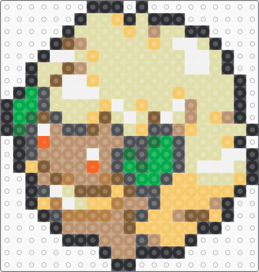 Whimsicott Box Sprite - yellow,beige