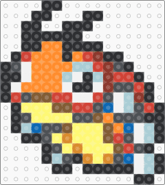Ledyba Box Sprite - gray,yellow,orange,red