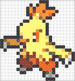 Combusken Box Sprite - yellow,orange