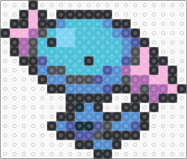 Wooper Box Sprite - light blue