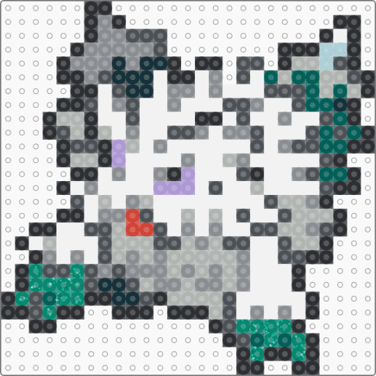 Mega Abomasnow Box Sprite - beige, gray