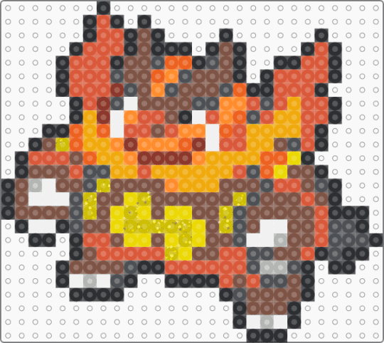 Emboar Box Sprite - orange, red, tan