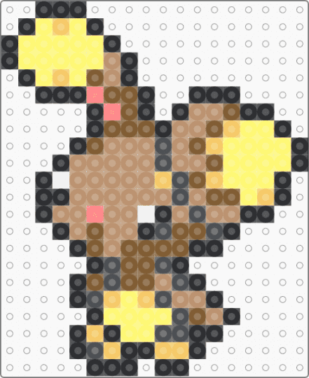Buneary Box Sprite - yellow,tan,beige