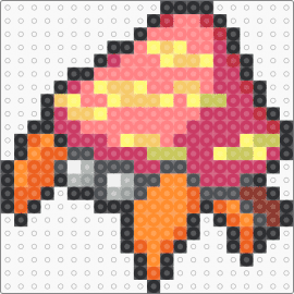 Parasect Box Sprite - parasect,pokemon,character,gaming,pink,orange