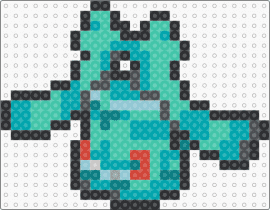 Bronzong Box Sprite - teal