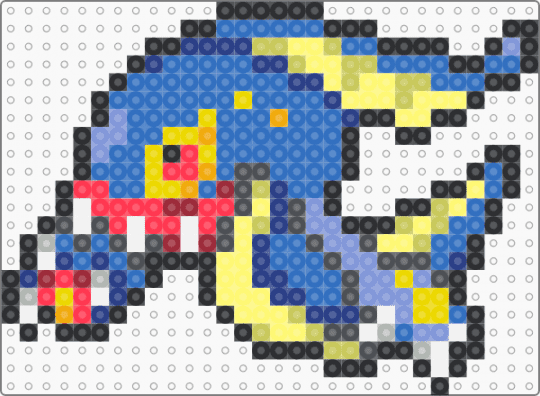 Eelektross Box Sprite - yellow,blue