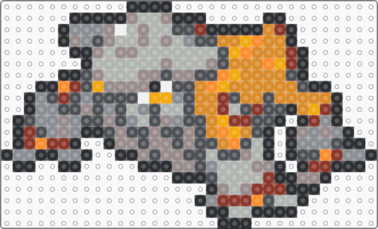 Heatran Box Sprite - gray