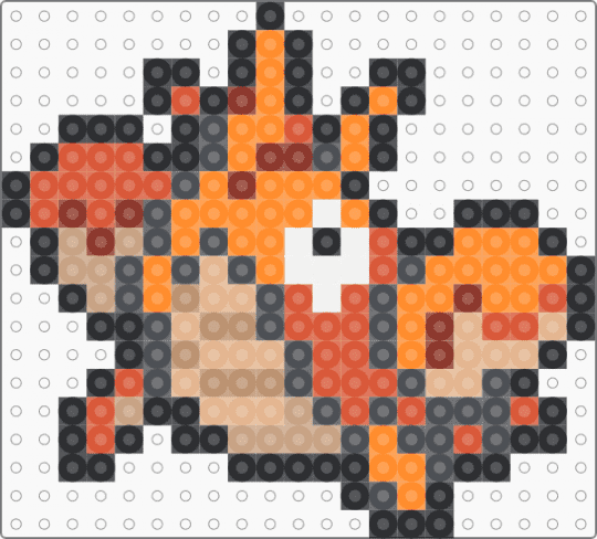 Corphish Box Sprite - orange, red