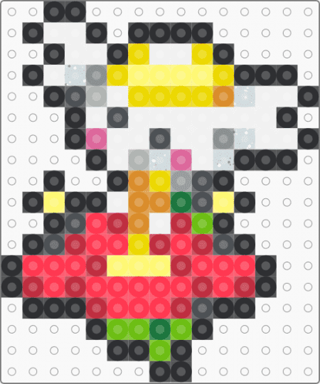 Flabébé Box Sprite - gray,yellow,red