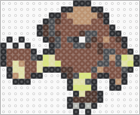 Hitmonlee Box Sprite - tan