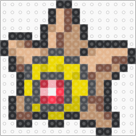 Staryu Box Sprite - staryu,pokemon,character,gaming,tan,yellow