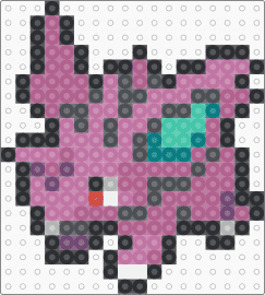 Nidoran (Male) Box Sprite - gray,pink