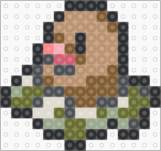 Diglett Box Sprite - diglett,pokemon,gray,beige