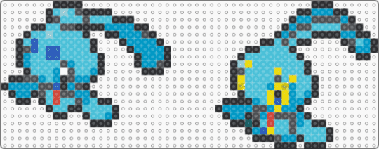 Phione and Manaphy Box Sprites - light blue