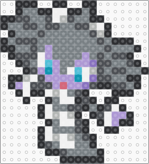 Gothitelle Box Sprite - gray