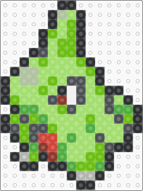 Larvitar Box Sprite - green