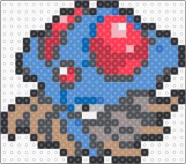 Tentacruel Box Sprite - tentacruel,pokemon,gaming,character,blue,red