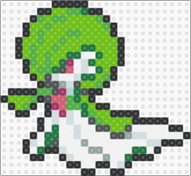 Gardevoir Box Sprite - green