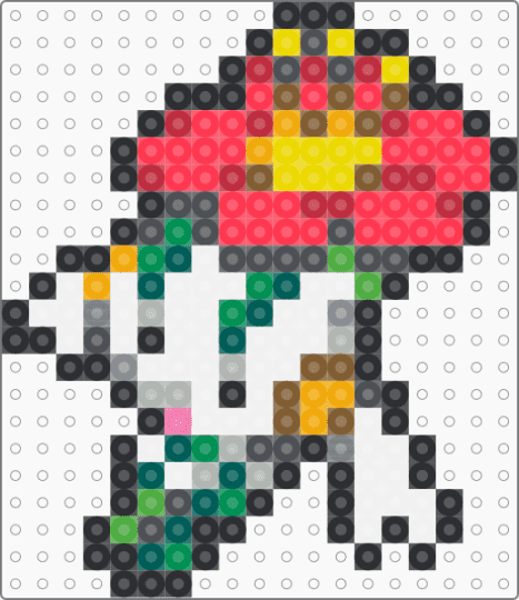 Kalos Box Sprites Collection - Kandi Pad | Kandi Patterns, Fuse Bead ...
