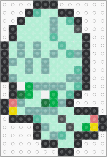 Elgyem Box Sprite - light blue,teal