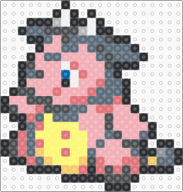 Miltank Box Sprite - gray,beige