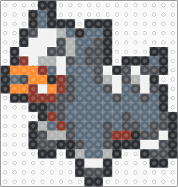 Houndour Box Sprite - gray