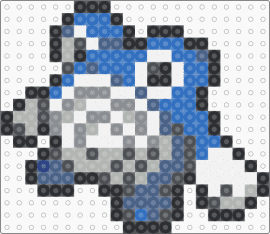 Poliwhirl Box Sprite - poliwhirl,pokemon,blue