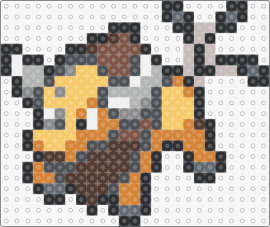 Tauros Box Sprite - tauros,pokemon,evolution,squirtle,character,gaming,brown,tan