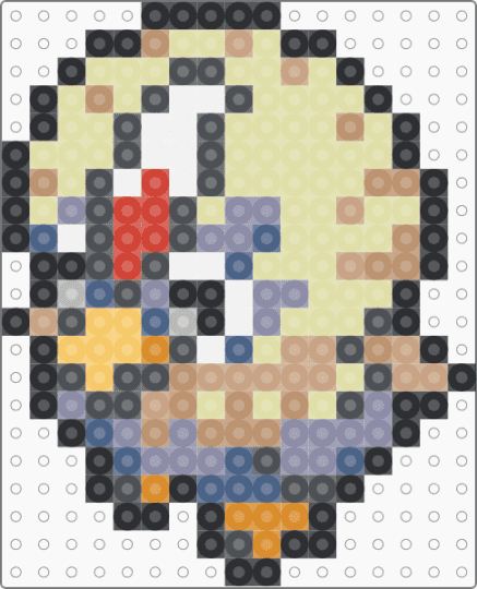 Rufflet Box Sprite - beige,gray,yellow