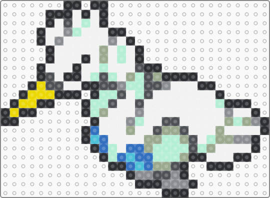 Swanna Box Sprite - white,gray,light blue