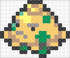Shroomish Box Sprite - yellow,beige