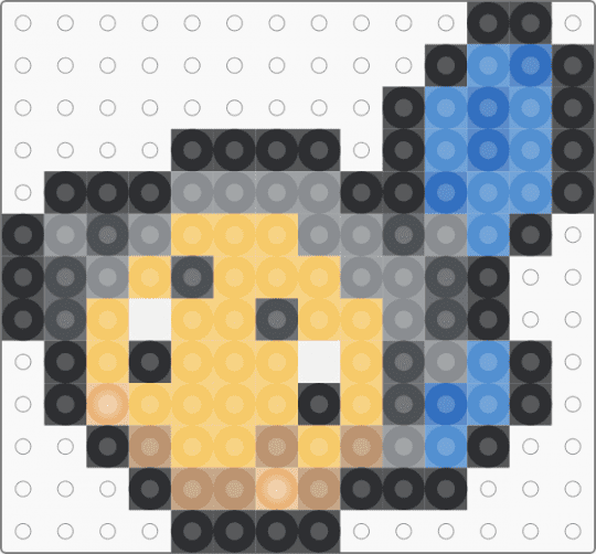 Tympole Box Sprite - gray,yellow