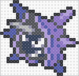 Cloyster Box Sprite - cloyster,pokemon,shellder,evolution,gaming,character,purple